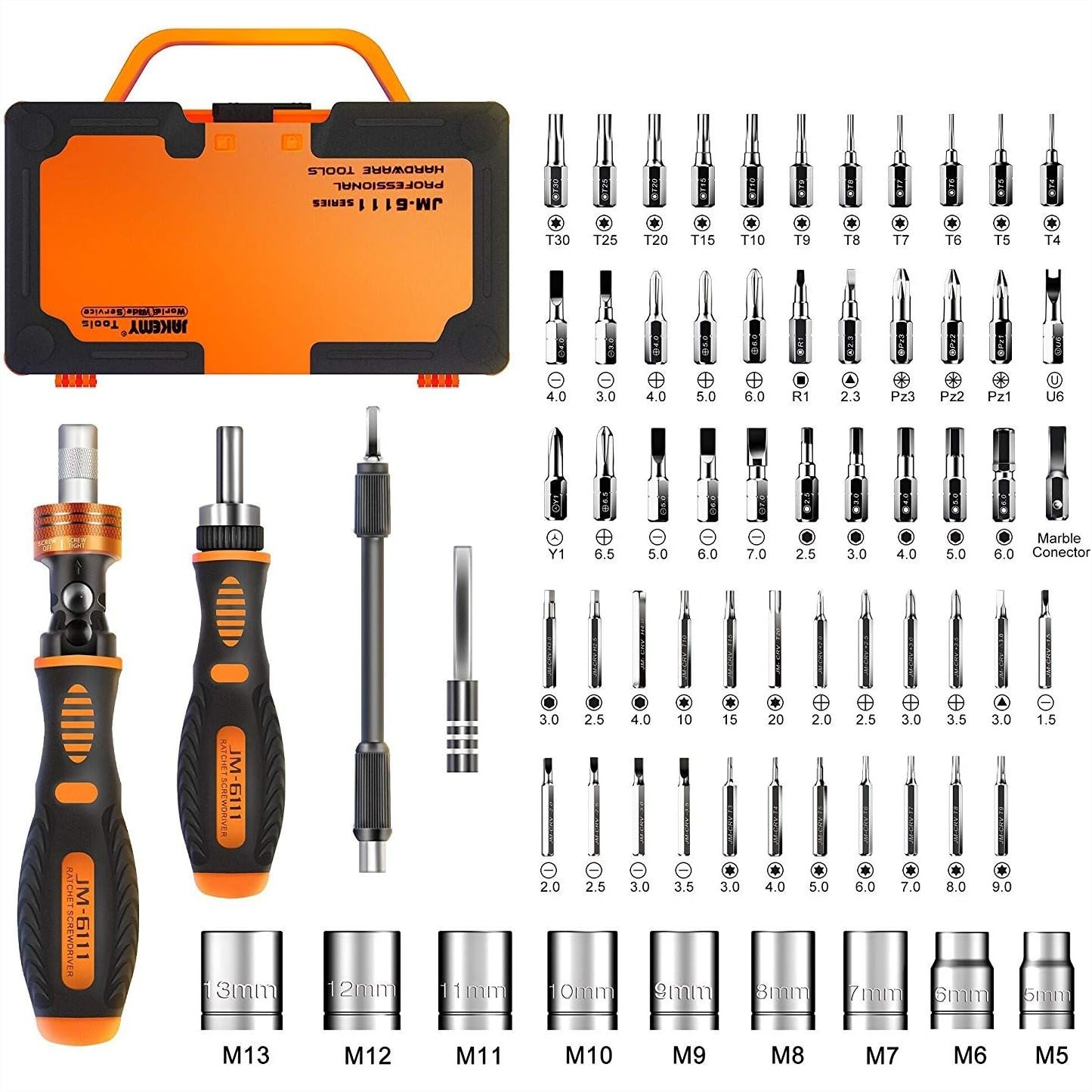 Electronics Repair Images - 69 in 1 Magnetic Ratchet Screwdriver
