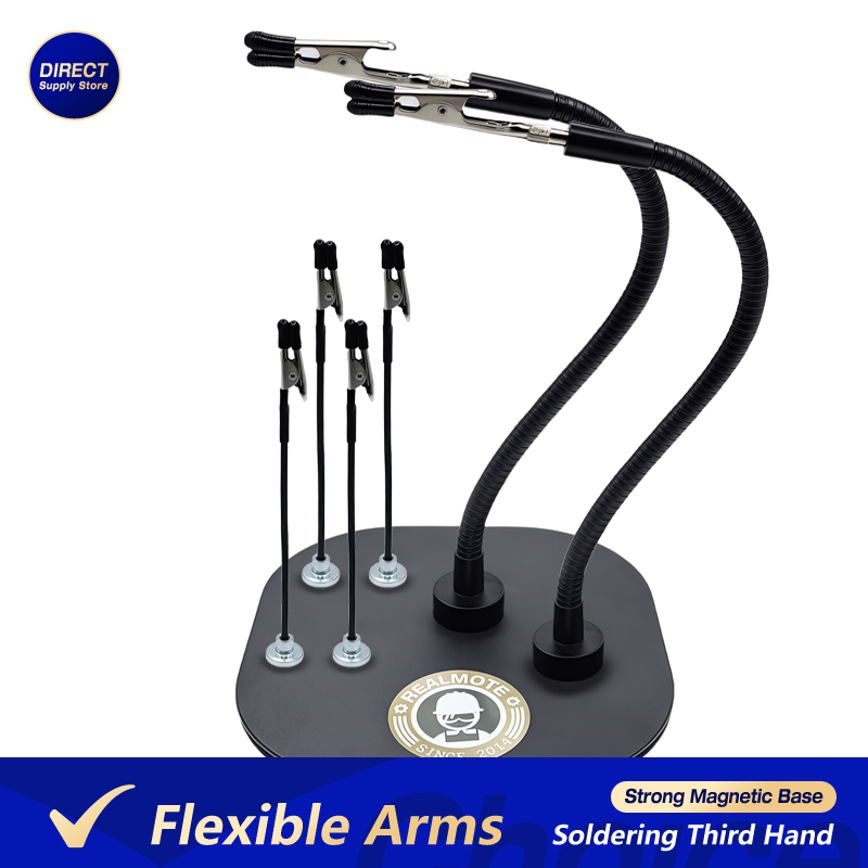 Elektronik Repair - Soldering Third Hand with Strong Magnetic