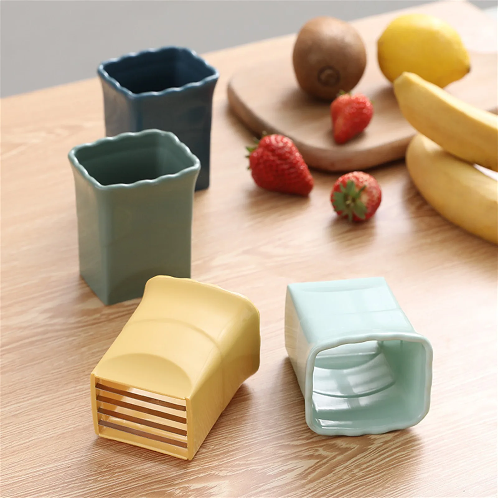 Spudger Plastic Set - Stainless Steel Fruit Slicer, Egg &