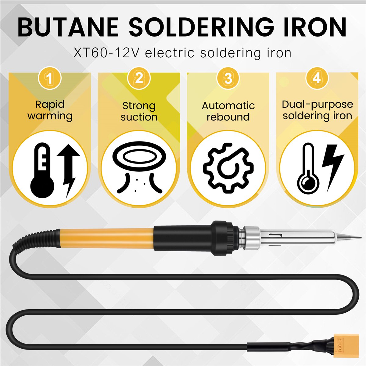 Electronics Repair Tools And Equipment - A56K Portable Soldering Iron - Connector