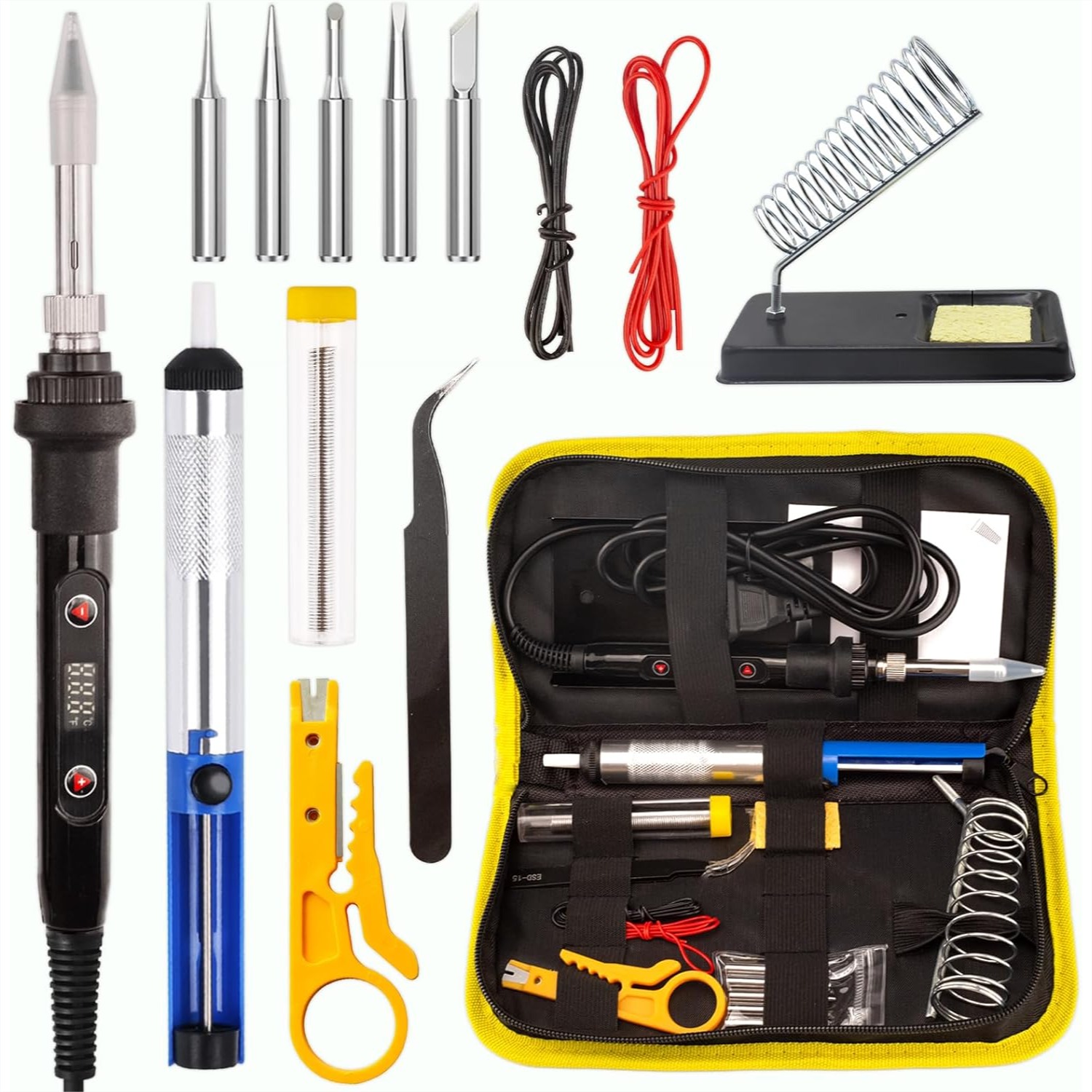 Electronics Repair Images - 80W Soldering Iron Kit with LCD