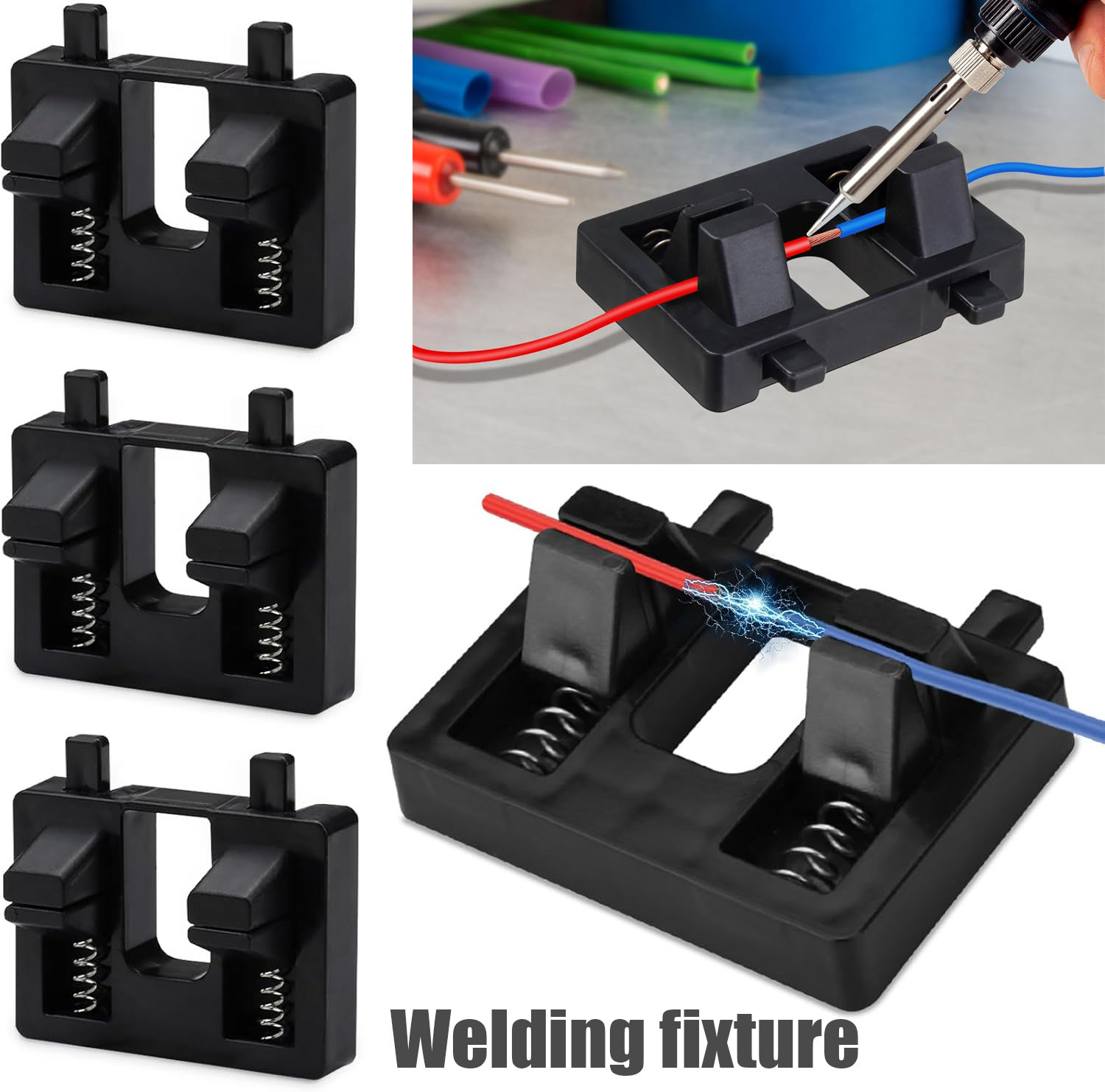 Electric Wire Welding Fixture  - مراجعة Elektronik Repair وسعره
