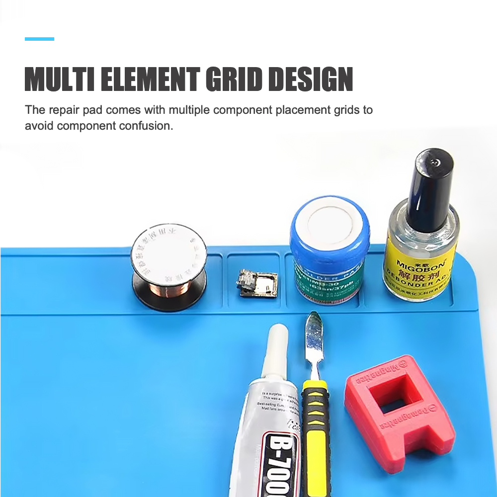 30cmx20cm Soldering Mat ESD An - مراجعة Electronics Repair Tools And Equipment وسعره
