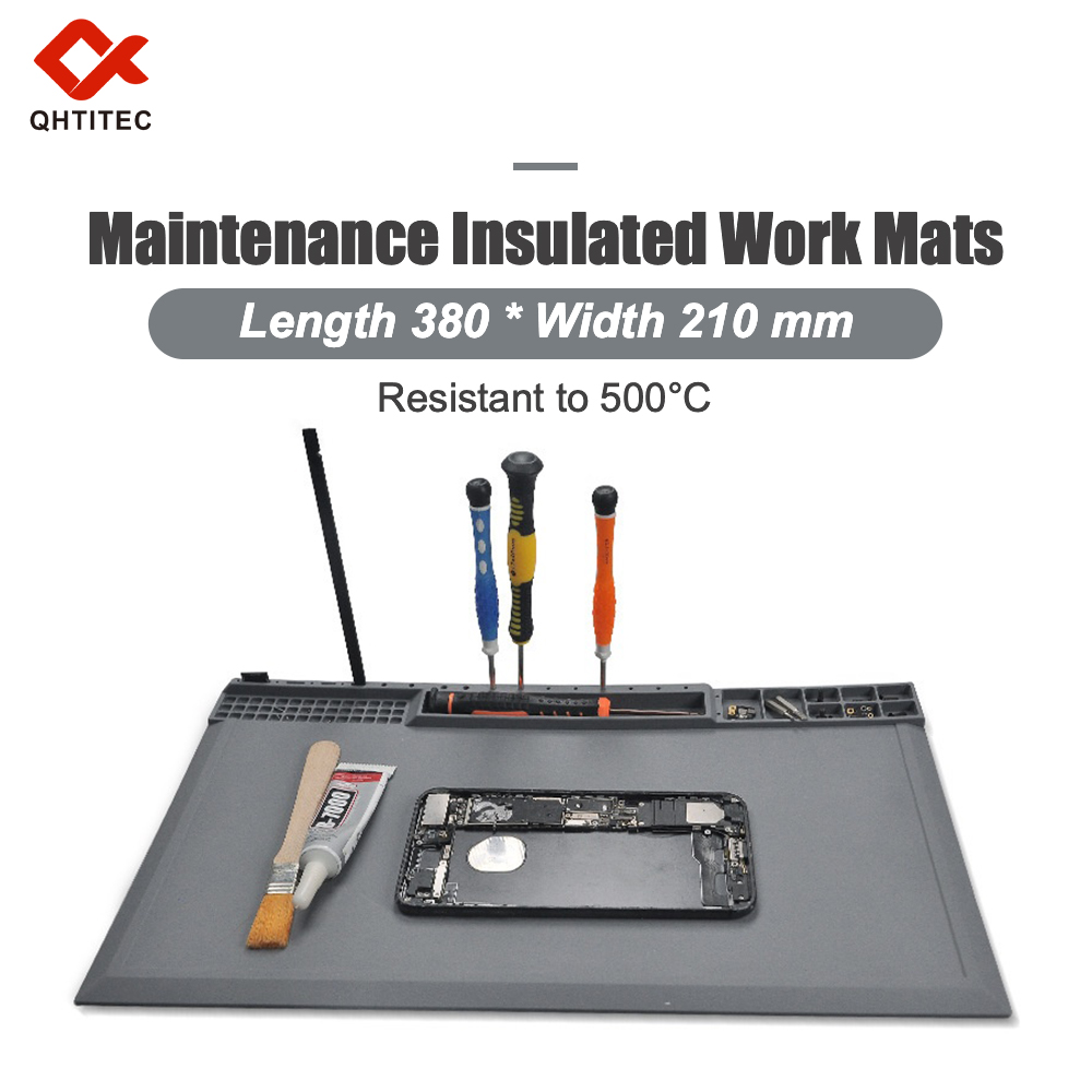 JCD Silicone Soldering Mat ESD - مراجعة Electronics Repair Table وسعره
