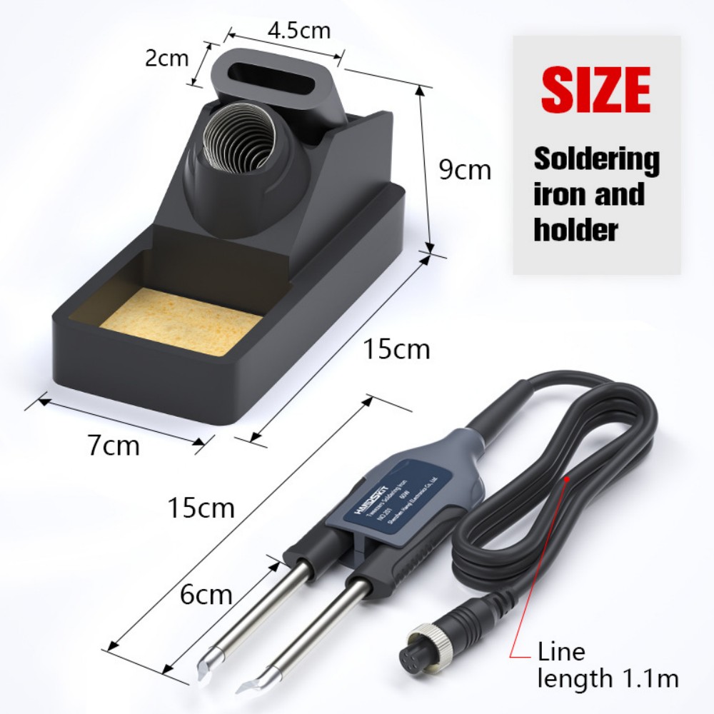 T12 Soldering Tweezer Handle – - مراجعة Electronics Repair Tools وسعره