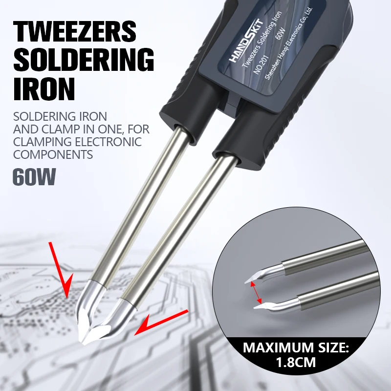 T12 Soldering Station Tweezers - مراجعة Electronics Repair Tools وسعره