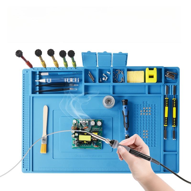 TE-614 Silicone Pad Insulation - مراجعة Electronics Repair Workbench وسعره