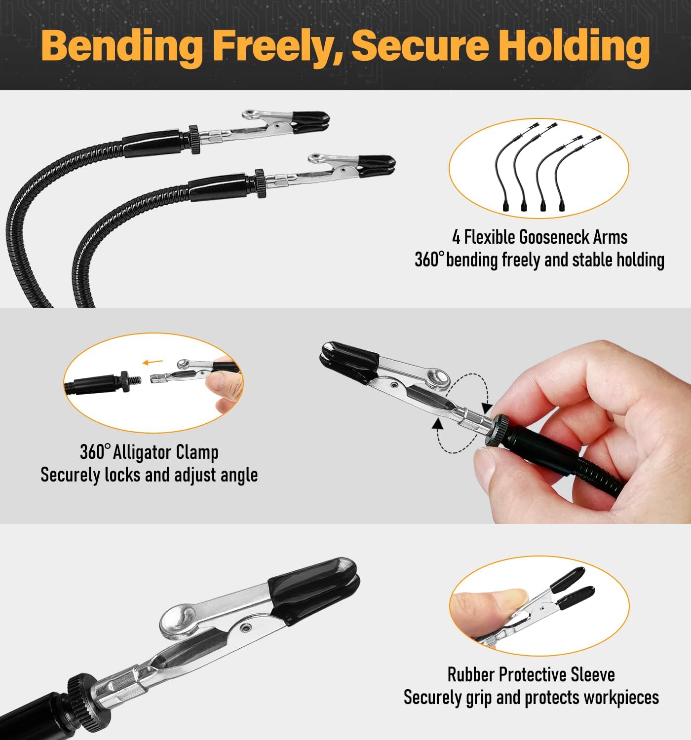 Soldering Helping Hands with M - مراجعة Electronics Repair Images وسعره