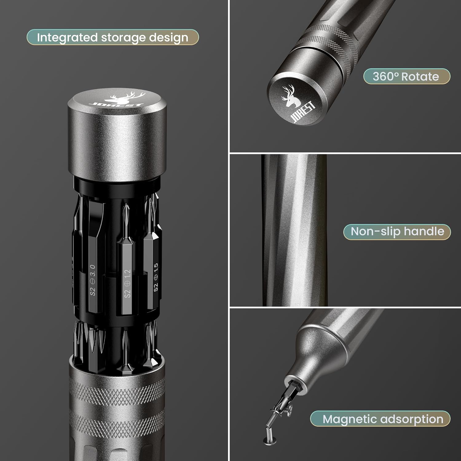 32 In 1 Precision Screwdriver  - مراجعة Electronics Repair Images وسعره
