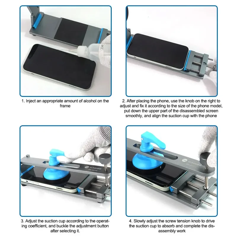 SUNSHINE SS-601G LCD Screen Se - مراجعة Screen Separator Machine وسعره