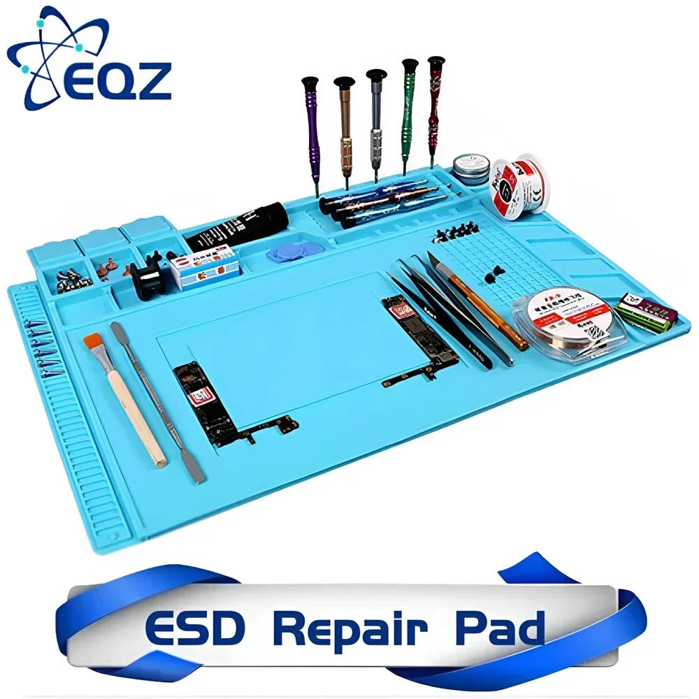 Magnetic Mat Silicone Repair M - مراجعة Electronics Repair Mat وسعره