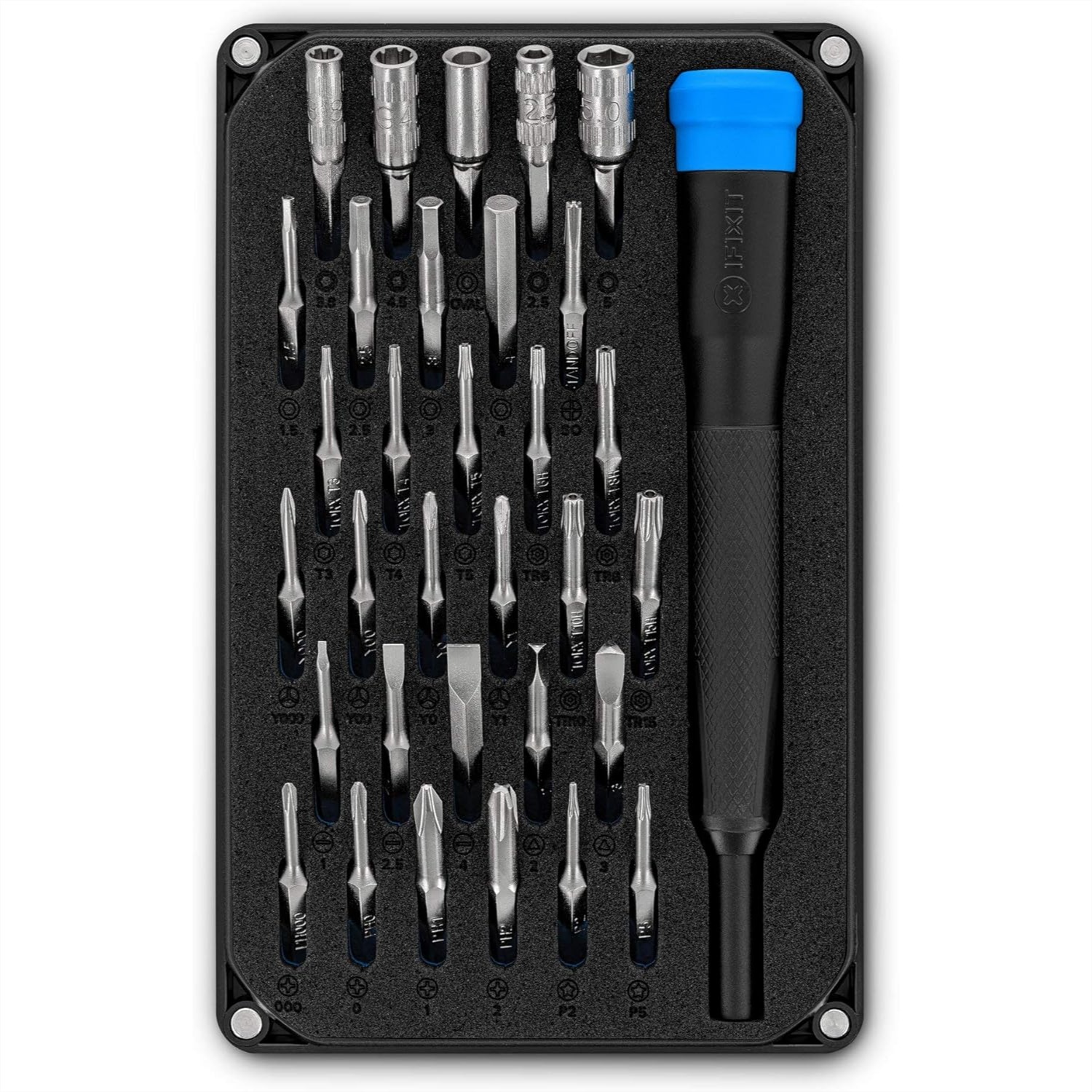 Precision Screwdriver Kit with - مراجعة Electronics Repair Images وسعره