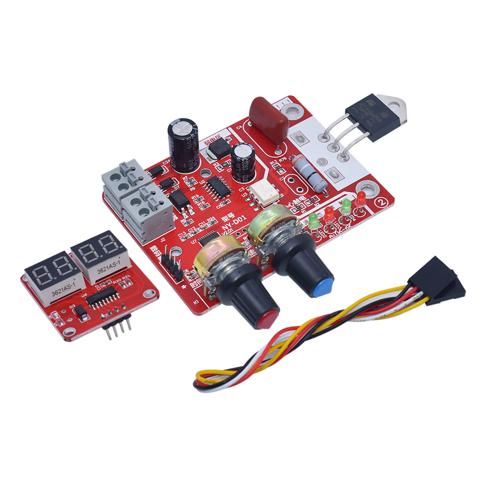 40A 100A Digital Spot Welder M - مراجعة Electronics Repair Workbench وسعره