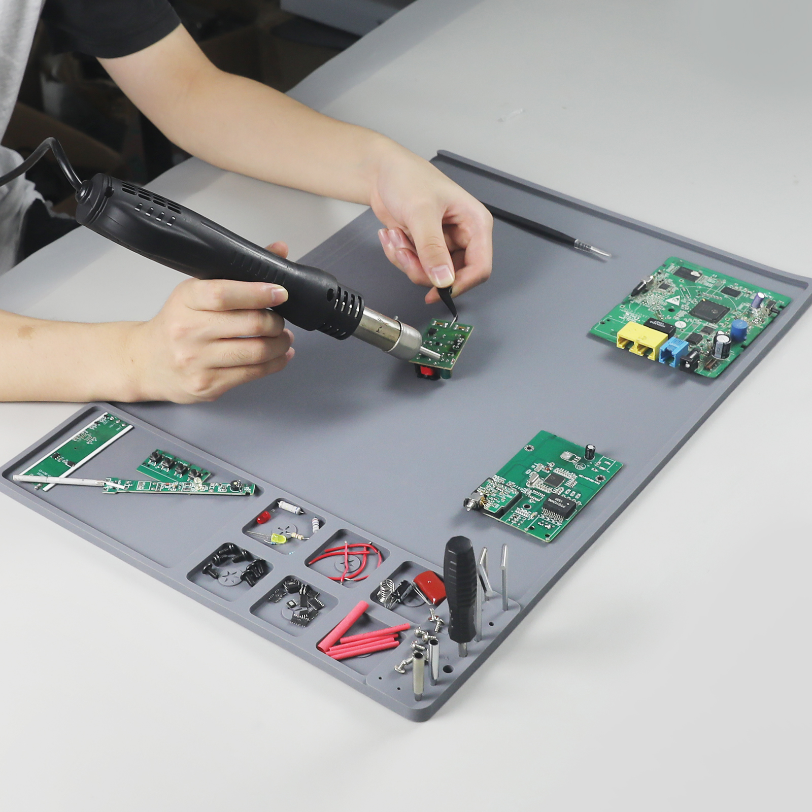 NEWACALOX 500x350mm Large Sold - مراجعة Electronics Repair Mat وسعره