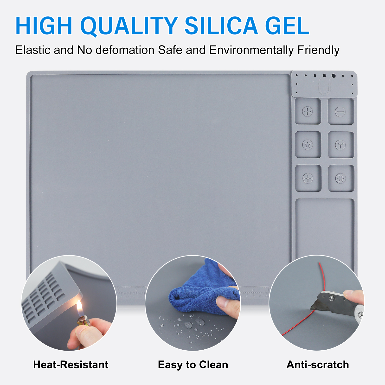 NEWACALOX 500x350mm Large Sold - مراجعة Electronics Repair Mat وسعره