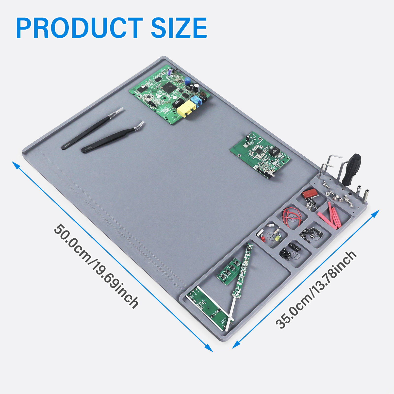NEWACALOX 500x350mm Large Sold - مراجعة Electronics Repair Mat وسعره
