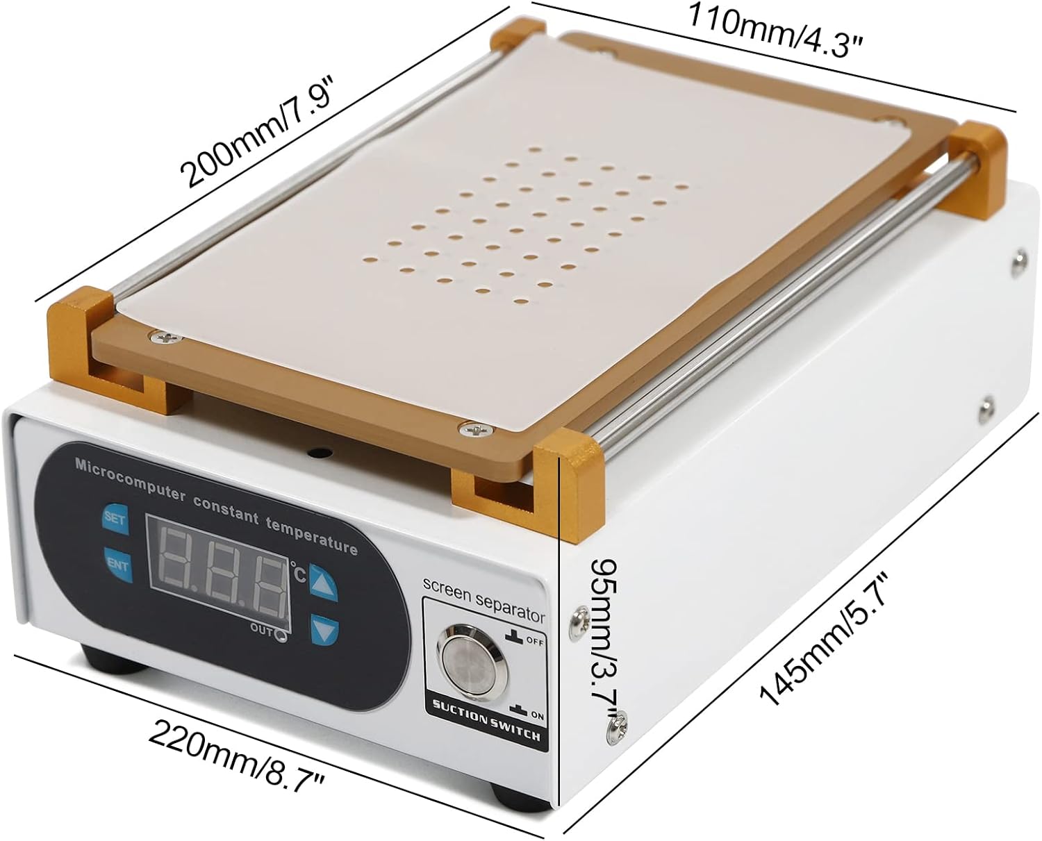 7 Inch LCD Screen Separator Ma - مراجعة Screen Separator Machine وسعره
