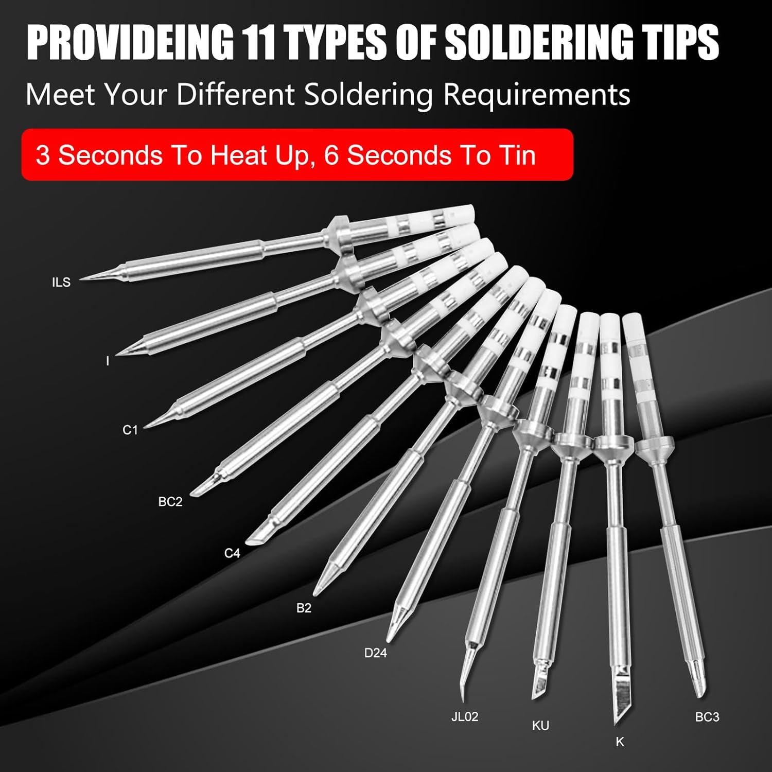Soldering Iron Tips 11pcs Set, - مراجعة Electronics Repair Images وسعره