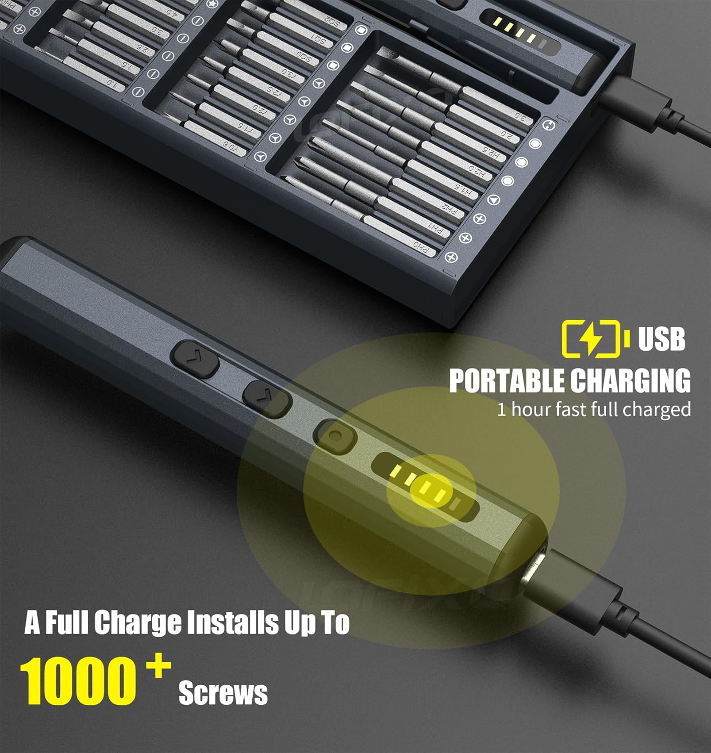 Electric Screwdriver Cordless  - مراجعة Electronics Repair Images وسعره