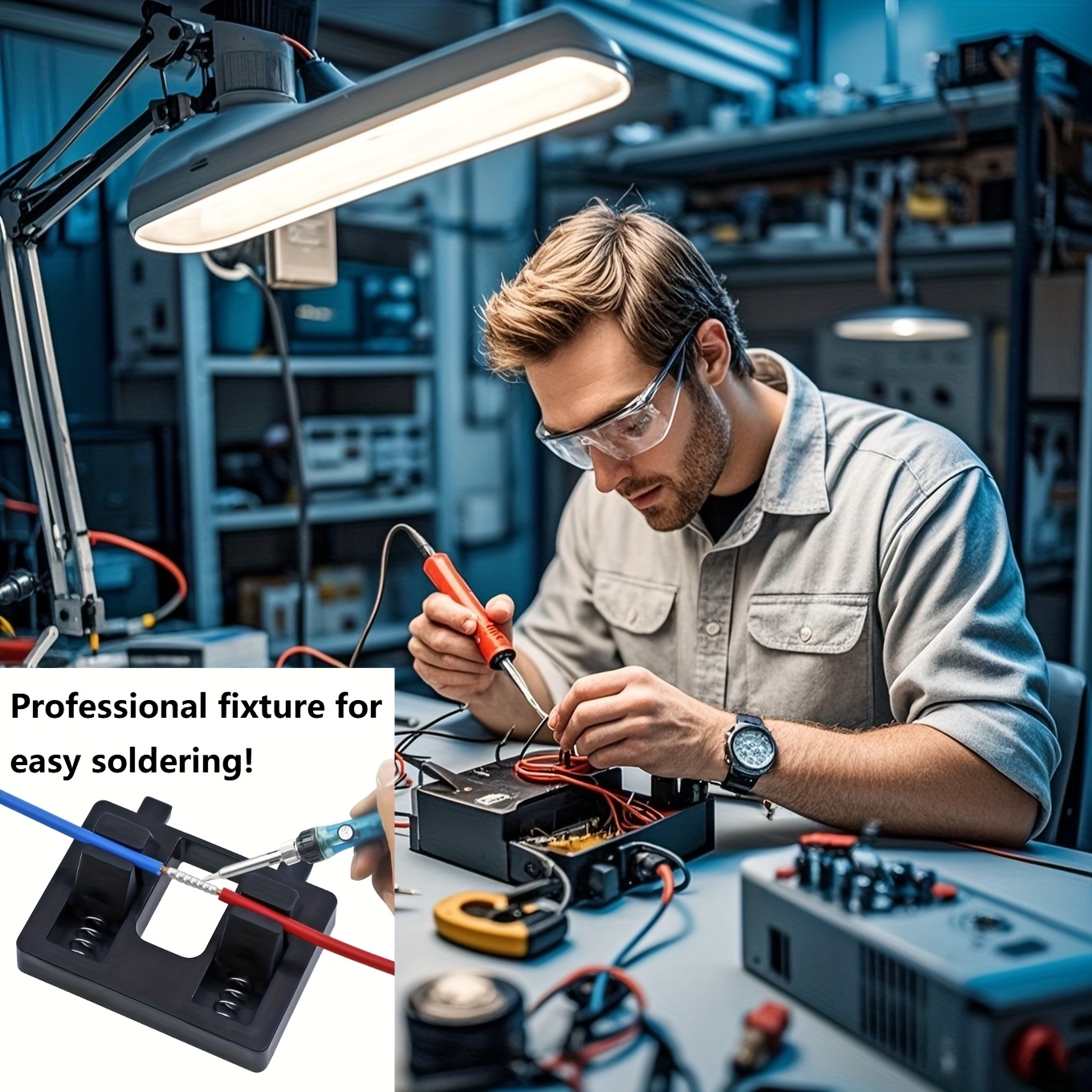 Electronic Welding Wire tools  - مراجعة Electronics Repair Table وسعره