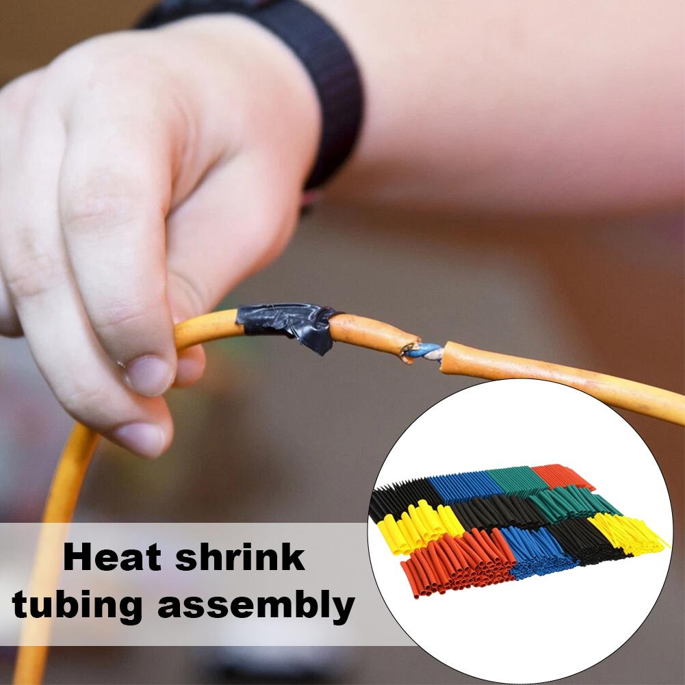 Heat Shrink Tubing Kit Wire Sh - مراجعة Elektronik Repair وسعره