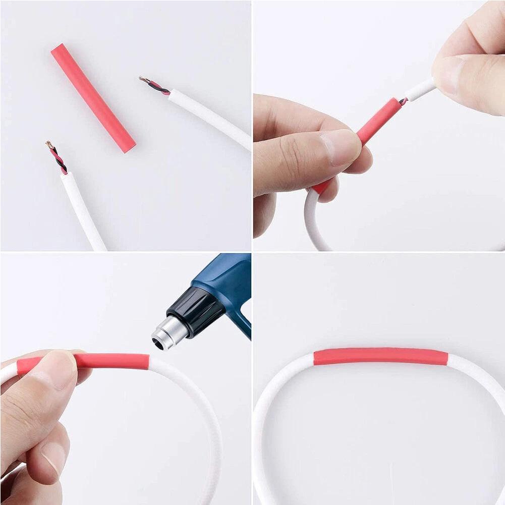 Heat Shrink Tubing Kit Wire Sh - مراجعة Elektronik Repair وسعره