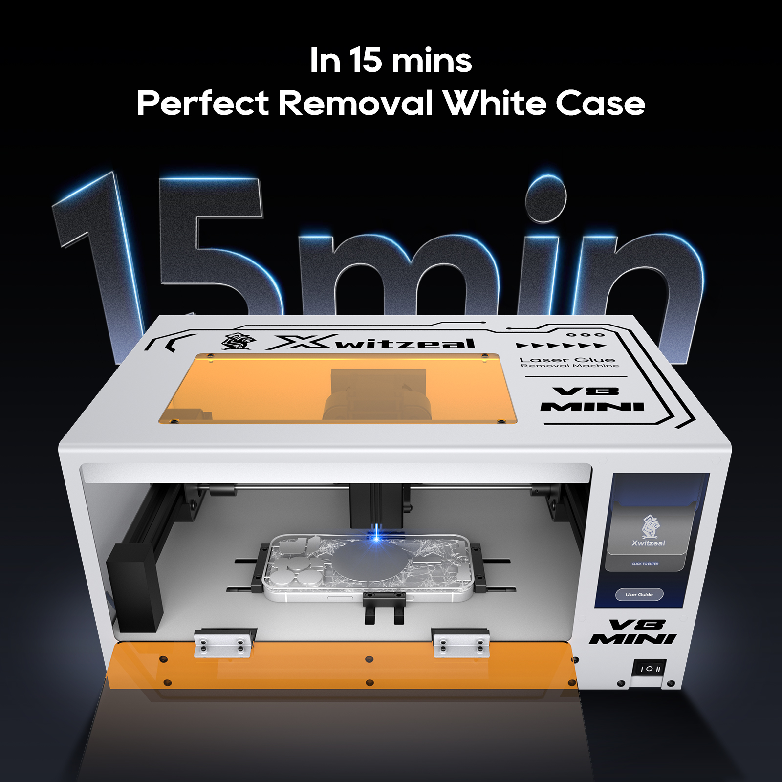 Xwitzeal® V8 MINI Laser Glue R - مراجعة Electronics Repair Tools وسعره