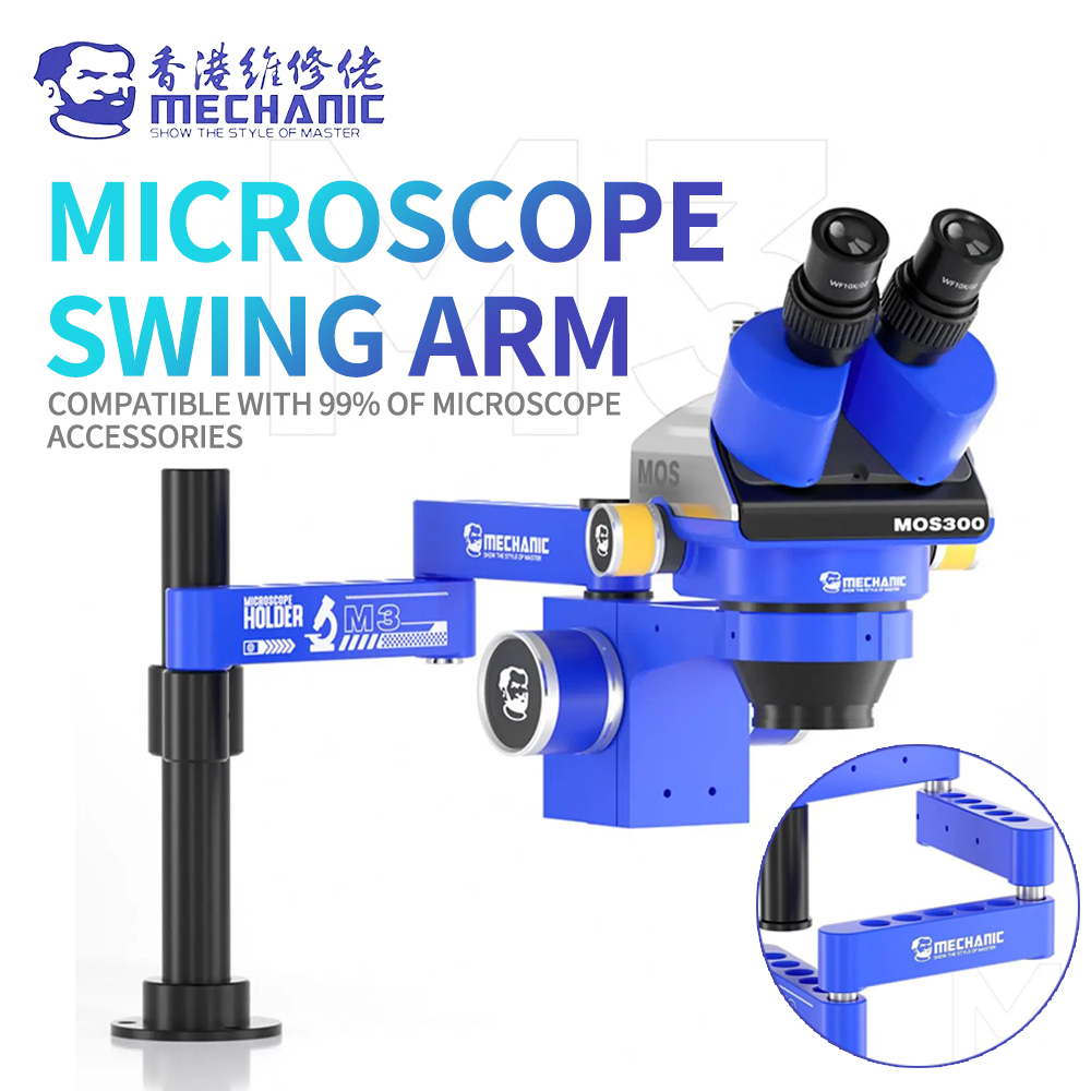 MECHANIC M3 360° Microscope Ad - مراجعة Electronics Repair Table وسعره