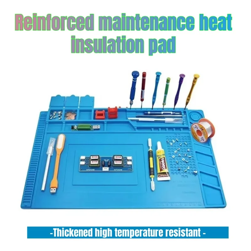 Magnetic Mat Silicone Work Mat - مراجعة Electronics Repair Mat وسعره