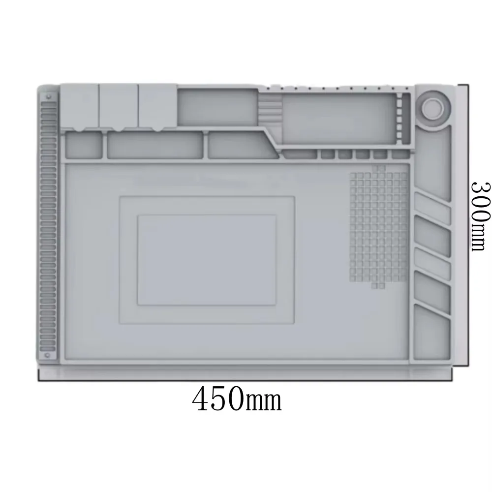 Magnetic Mat Silicone Work Mat - مراجعة Electronics Repair Mat وسعره