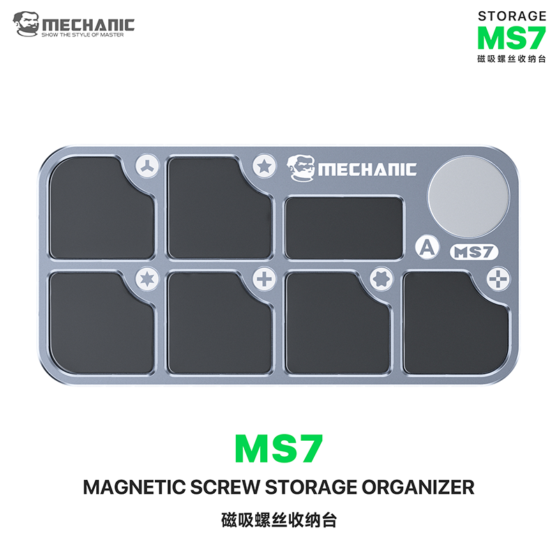 MECHANIC MS7 Magnetic Screw St - مراجعة Electronics Repair Mat وسعره