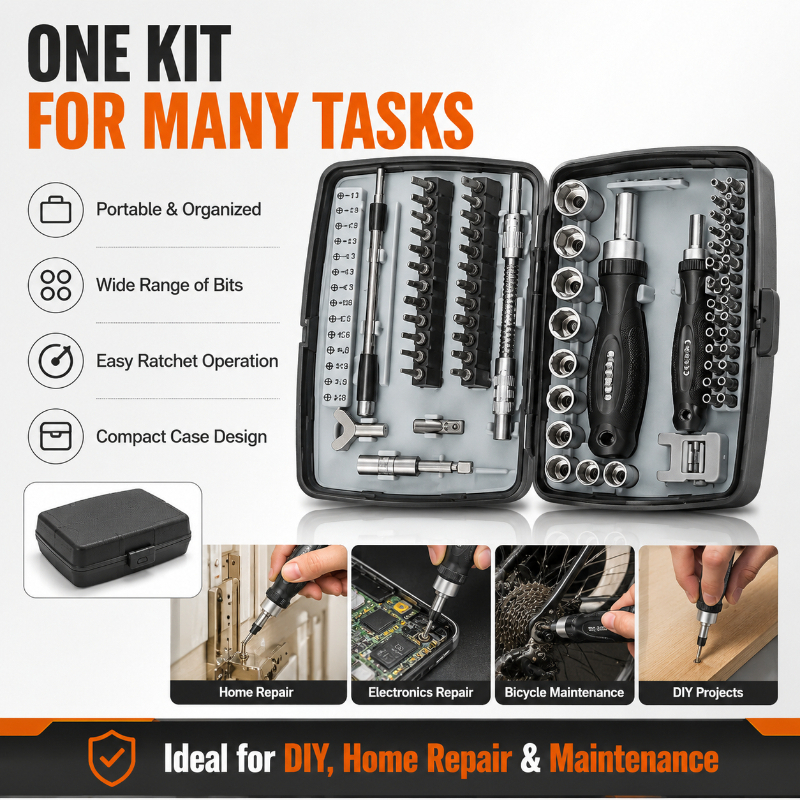Multifunctional Ratchet Screwd - مراجعة Electronics Repair Tools And Equipment وسعره