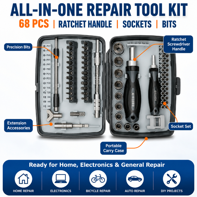 Multifunctional Ratchet Screwd - مراجعة Electronics Repair Tools And Equipment وسعره