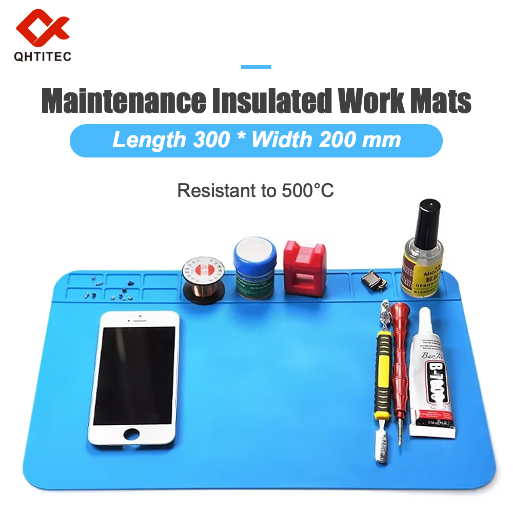 30x20Cm Silicone Soldering Mat - مراجعة Electronics Repair Mat وسعره