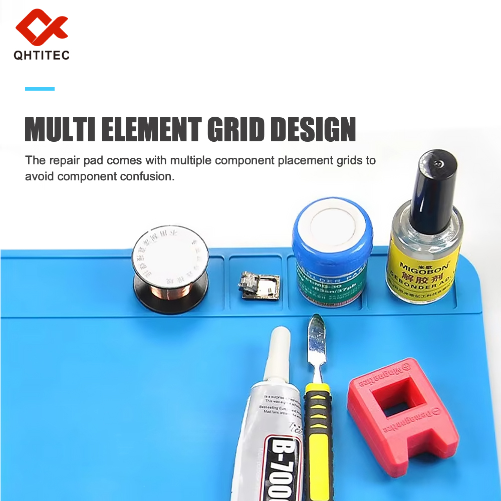30x20Cm Silicone Soldering Mat - مراجعة Electronics Repair Mat وسعره