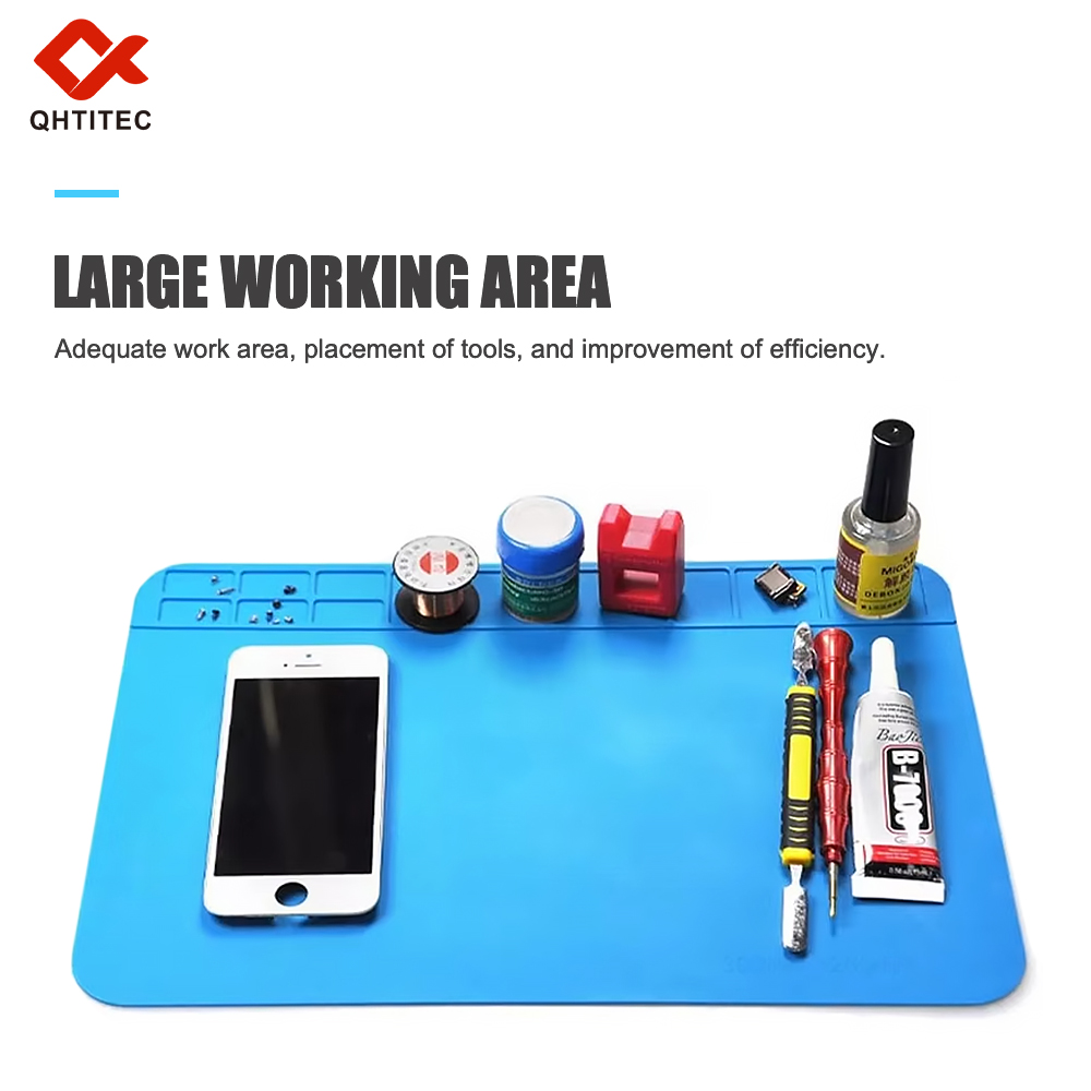 30x20Cm Silicone Soldering Mat - مراجعة Electronics Repair Mat وسعره