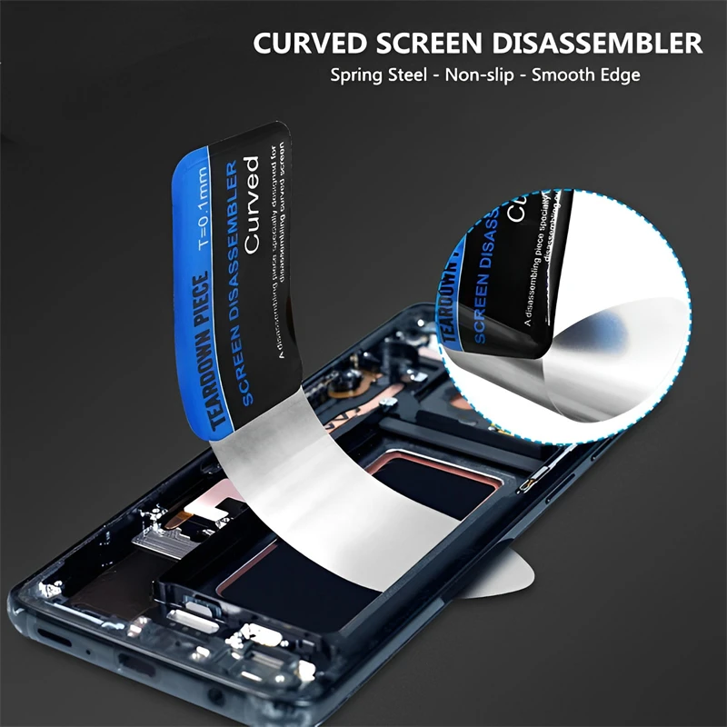 Mobile Phone Curved LCD Screen - مراجعة Spudger Plastic Set وسعره