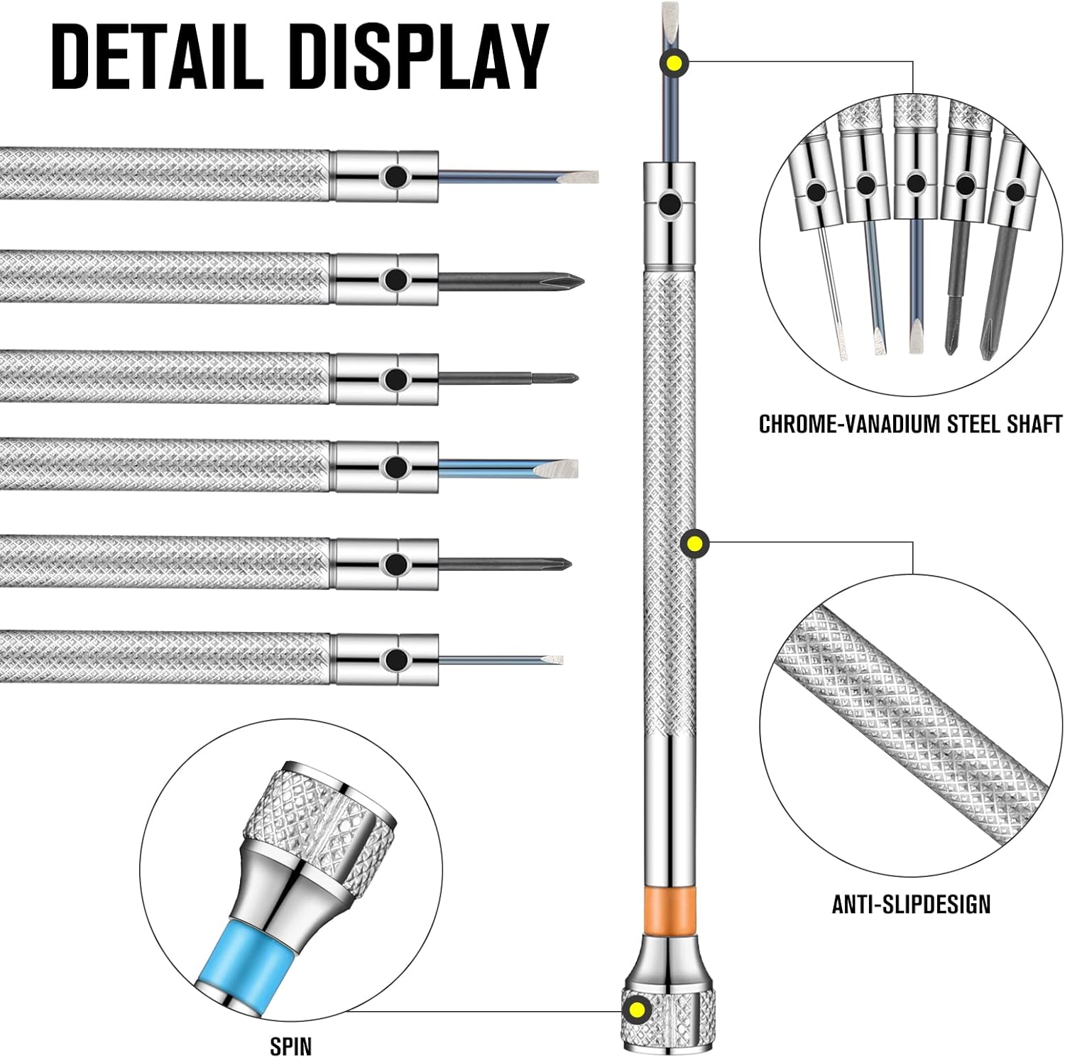 13 Pieces Jeweler Screwdriver  - مراجعة Electronics Repair Images وسعره