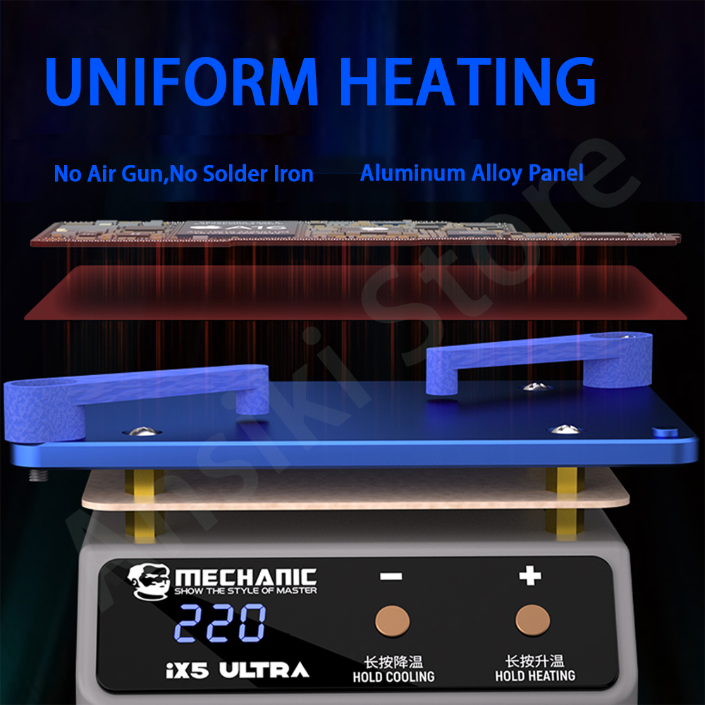 MECHANIC ix5 Ultra Heating Pla - مراجعة Elektronik Repair وسعره