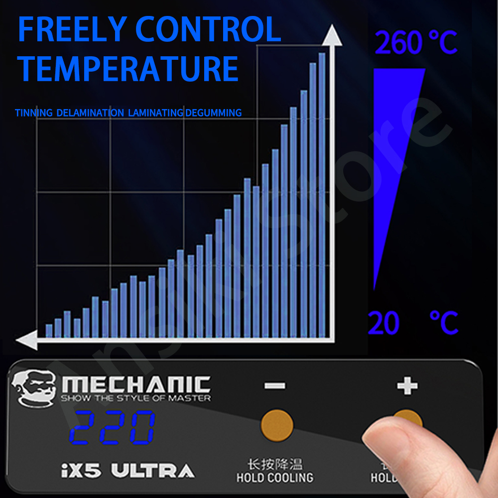 MECHANIC ix5 Ultra Heating Pla - مراجعة Elektronik Repair وسعره