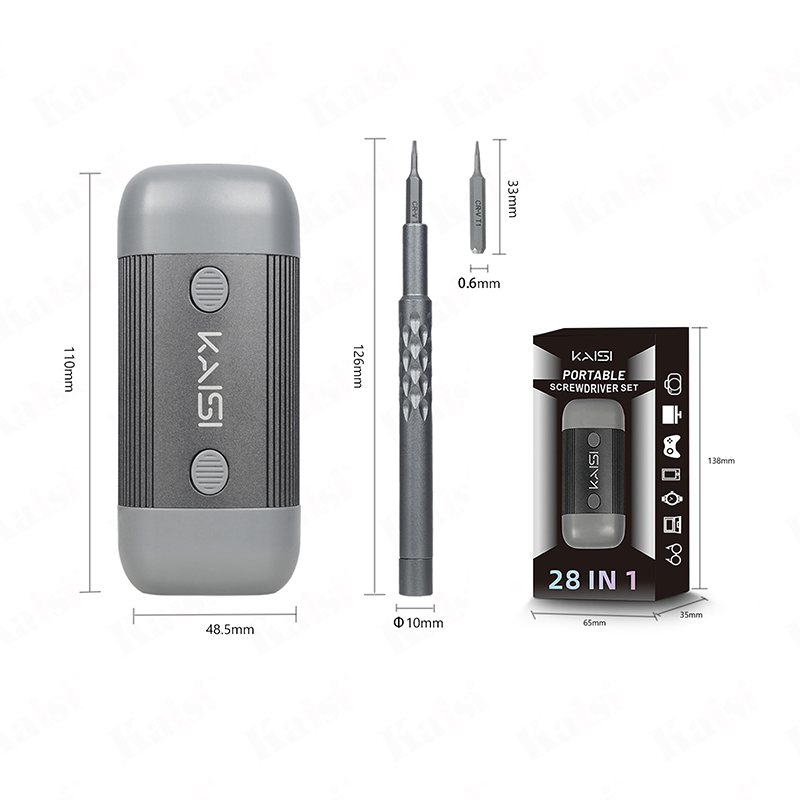 KAISI 28in1 Portable Screwdriv - مراجعة Electronics Repair Tools And Equipment وسعره
