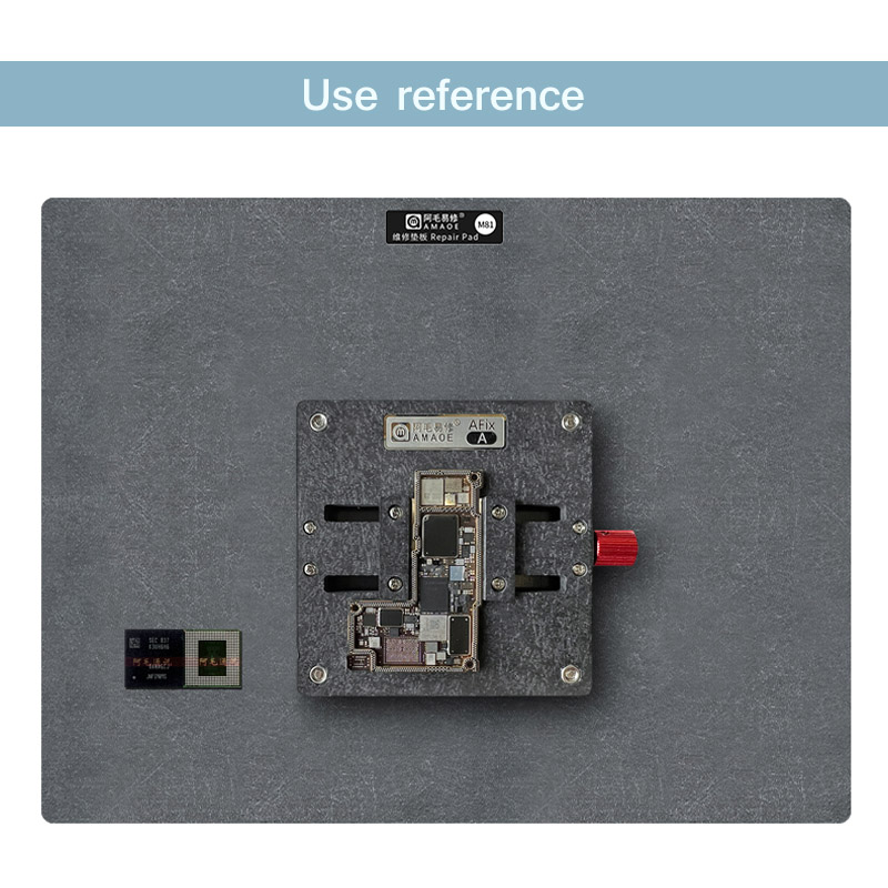 AMAOE M81 Repair Mat High Temp - مراجعة Electronics Repair Workbench وسعره