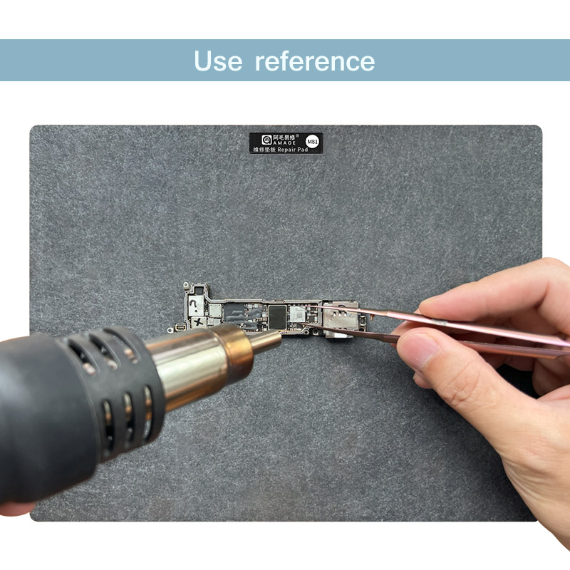 AMAOE M81 Repair Mat High Temp - مراجعة Electronics Repair Workbench وسعره