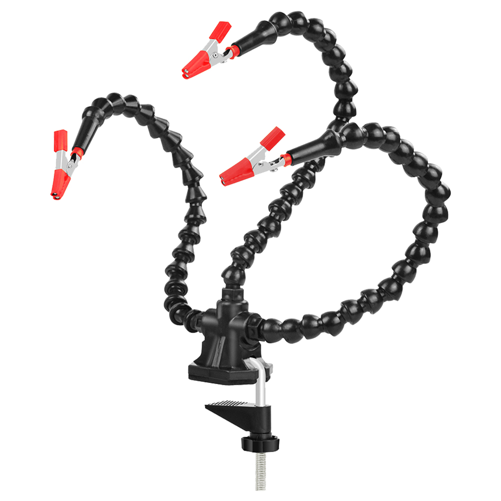 Desk Clamp Soldering Helping H - مراجعة Electronics Repair Tools وسعره