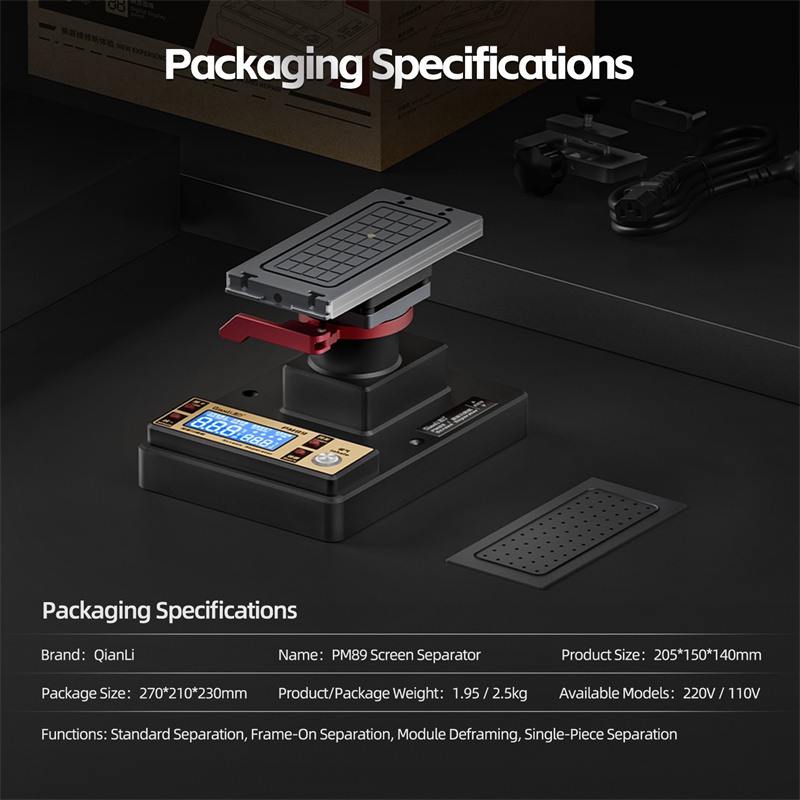 QIANLI PM89 LCD Screen Separat - مراجعة Screen Separator Machine وسعره