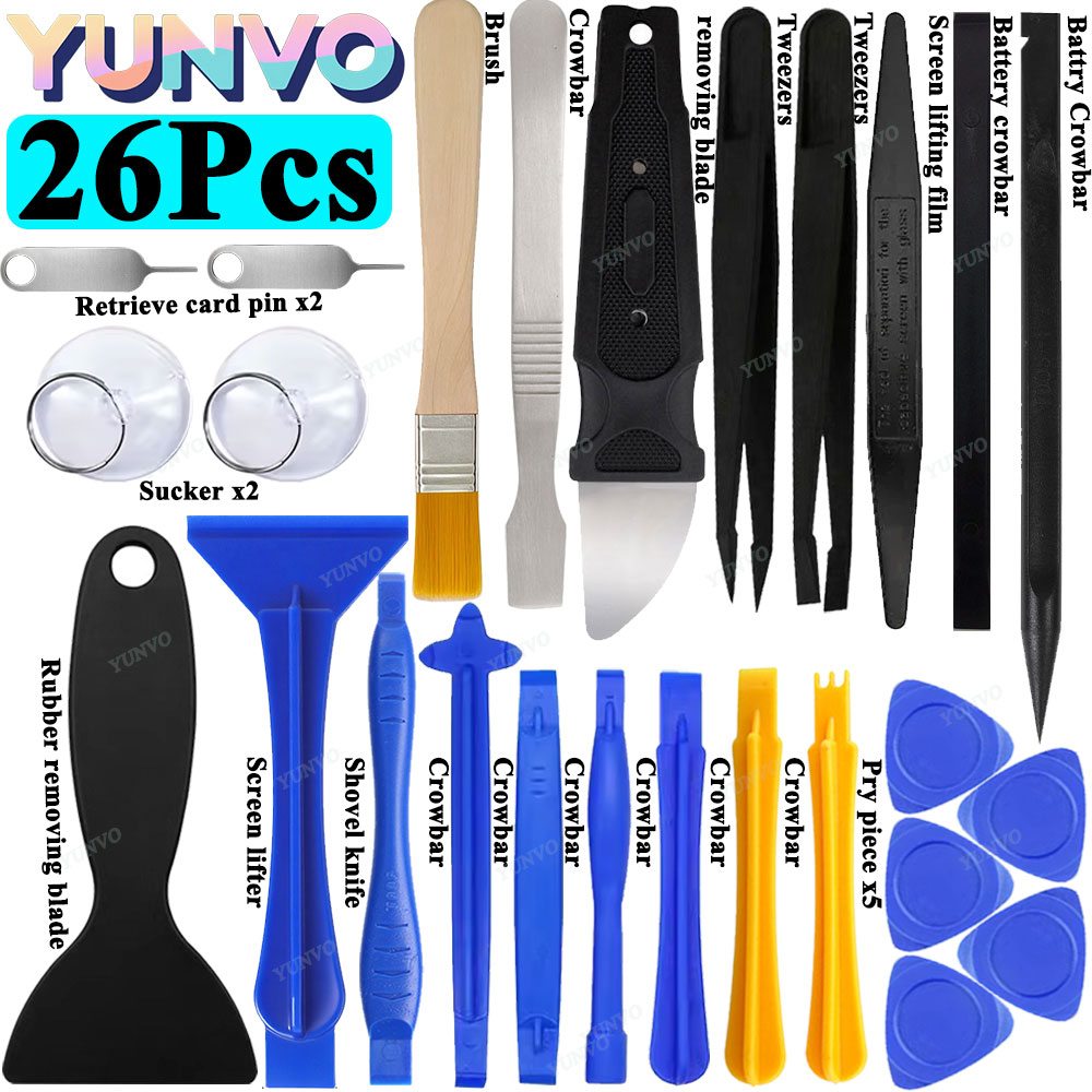 Universal Screen Opening Pry T - مراجعة Spudger Plastic Set وسعره