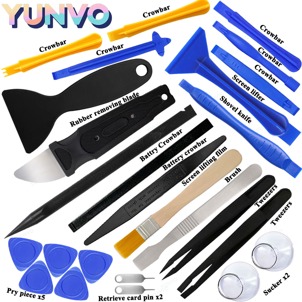 Universal Screen Opening Pry T - مراجعة Spudger Plastic Set وسعره