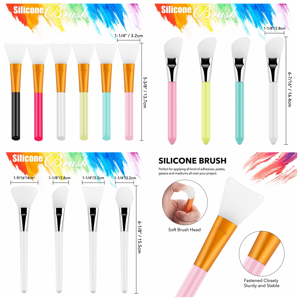 Silicone Craft Brush, Spatula  - مراجعة Spudger Plastic Set وسعره